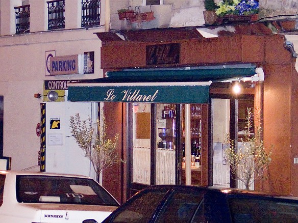 After the wine bar, we went to dinner at Le Villaret Jan 28, 2005 12:01 AM : Paris