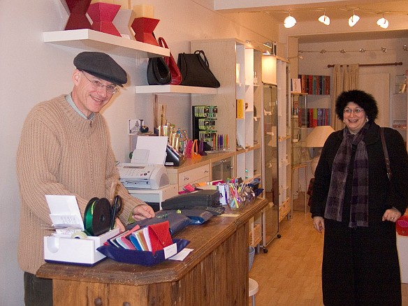 The proprietor of this little pen shop made our day (and we made his) Jan 29, 2005 9:46 AM : Maxine Klein, Paris