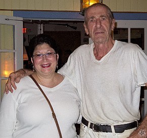 Max and Roland pose as we say goodbye Feb 1, 2012 9:56 PM : Grand Cayman, Maxine Klein