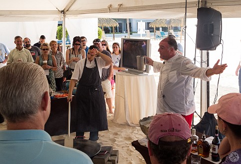 CaymanCookout2013Day1-020 Little did we realize that handcrafting rum punch and wine coolers at 10:30am was a foreshadow of the debauch to come