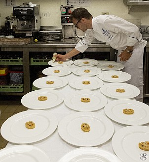 Tour of the kitchen at Blue Jan 18, 2013 12:02 PM : Daniel Humm, Grand Cayman