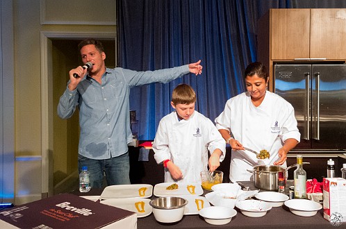 CaymanCookout2013Day3-011 Both chefs competing were women, the winning chef had her young son as a sous chef