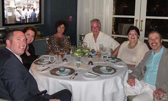 CaymanCookout2013Day3-040 Our table companions for the gala dinner