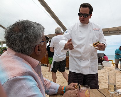 CaymanCookout2014Day2-016 So, he walked over and made converts out of us