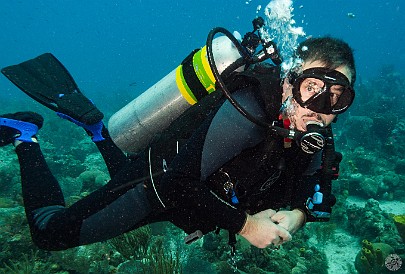 Underwater Dave Wreck of the Doc Poulson, Grand Cayman Underwater Dave,