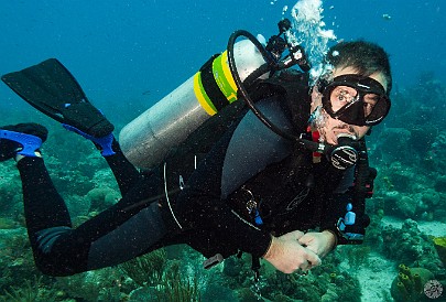 Underwater Dave Wreck of the Doc Poulson, Grand Cayman Underwater Dave, 