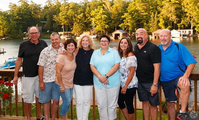 LakeGeorge2017-020 The entire clan, together again