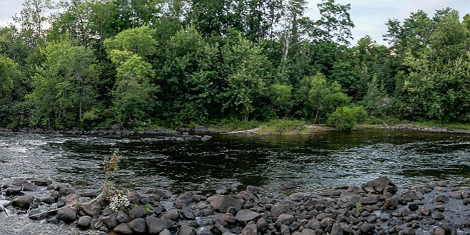 LakeGeorge2019-003 Friday night dinner was at The Grist Mill in Warrensburg, on the porch overlooking the Schroon River