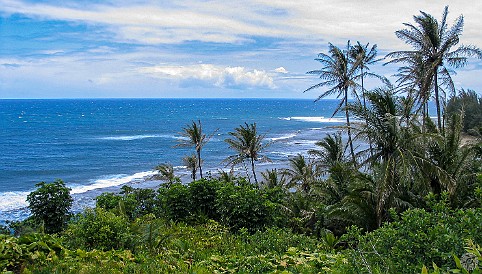 Kauai-024 View of the North shore during our drive out to Ha'ena