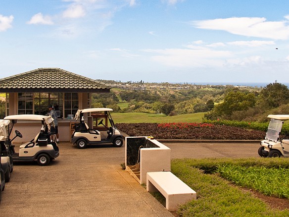 Max sets out for 9 holes of golf at the Prince course Apr 15, 2009 4:46 PM