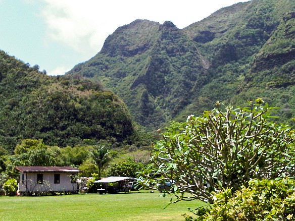 Mountain view across the road from the Tunnels dive site May 10, 2010 11:54 AM