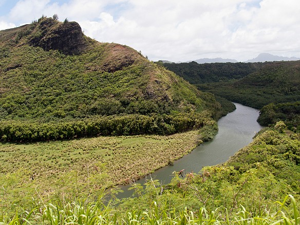 Upstream view of the Wailua River May 6, 2010 12:51 PM
