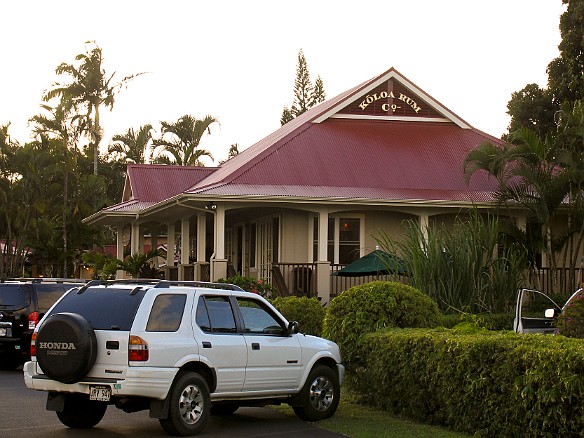 The Koloa Rum Co. is brand new since our last visit in 2009. They opened their tasting room at the Kilohana Plantation. May 14, 2010 6:12 PM : Kauai