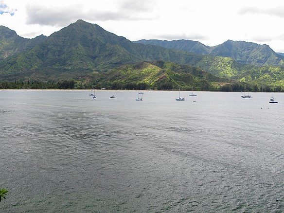Panoramic view of Hanalei Bay from the old resort, amazing! May 16, 2012 12:55 PM