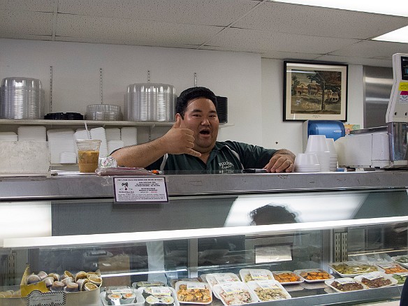 Rob is the grandson of the original founders of Pono Market which started as an outlet for his family's pig farm. May 18, 2012 4:14 PM : Kauai, Rob Kubota