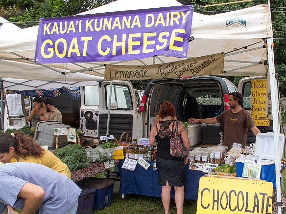 The Kunana goat farm makes some awesome varieties of chevre. This time we tried the lilikoi to go with our breakfast english muffins. May 14, 2013 2:04 PM : Kauai