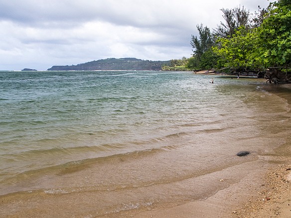 Wednesday, we beached it at Anini. A little cloudy at first, but then it cleared up nicely. May 15, 2013 4:35 PM