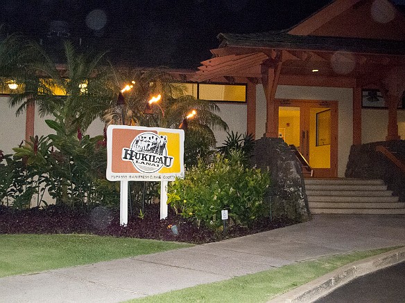 Wed night dinner in Kapaa at the Hukilau Lanai May 15, 2013 7:35 PM