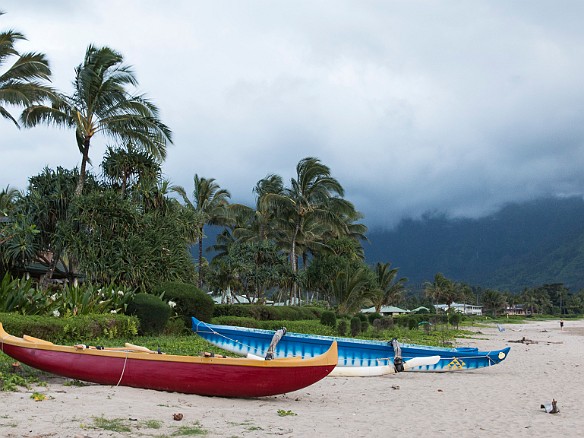 But the skies were not looking too promising for a sunset this night May 15, 2014 6:53 PM : Kauai