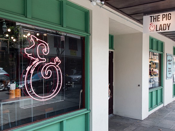 Thursday lunch with Deb and Mary at The Pig and the Lady in Chinatown May 8, 2014 1:24 PM : Oahu