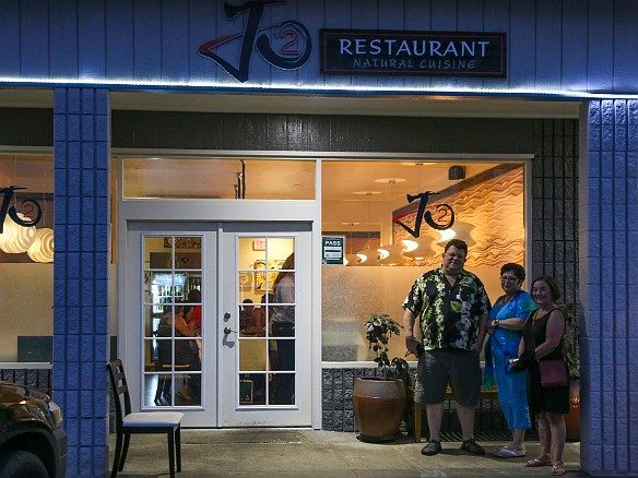 Chef Jean-Marie Josselin had just recently opened a restaurant in Kapa'a called  JO2 . The reviews were phenomenal and we agree, probably the best fine dining on the island. May 16, 2015 7:26 PM : Becky Laughlin, Billy Laughlin, Maxine Klein