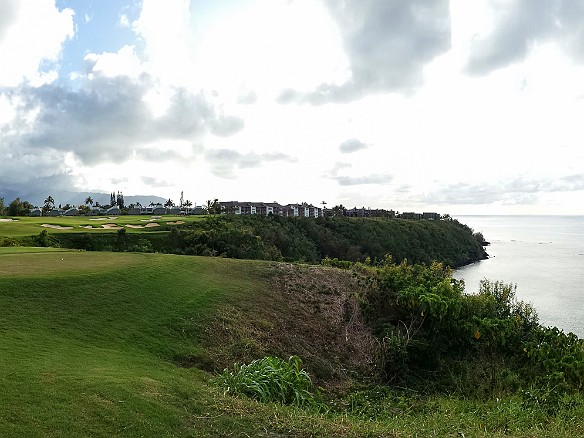 Big water hazard May 21, 2015 5:42 PM : Kauai : Debra Zeleznik,David Zeleznik,Jawea Mockabee,Maxine Klein,Mary Wilkowski