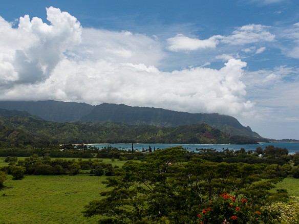 Ahhh... Hanalei Bay... nice to be back and chill after family fun and  Deb and Mary's wedding on Oahu  May 15, 2016 1:20 PM