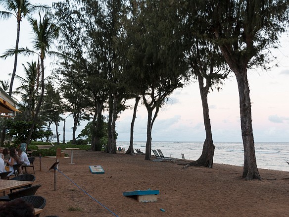 One of the very few places on Kauai to actually sit and drink with your feet in the sand May 20, 2017 7:17 PM