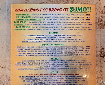 HiloVolcano-007 It's the back of the menu that