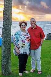 Kauai2024-026 Sunset and dinner at The Beach House on Kauai π