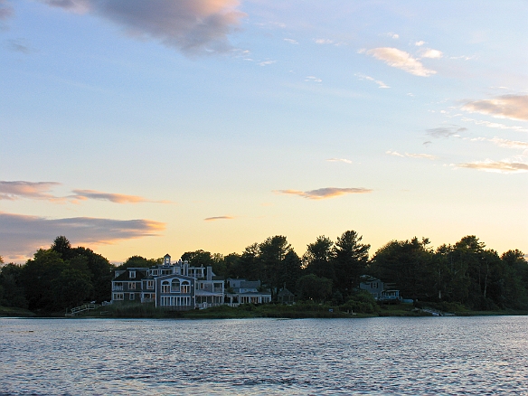Jul 4, 2009 8:06 PM : Maine, sunset