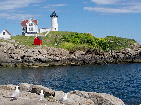 Nubble Lighthouse is probably the most photographed lighthouse in the country Jul 1, 2011 3:08 PM : Maine 2011
