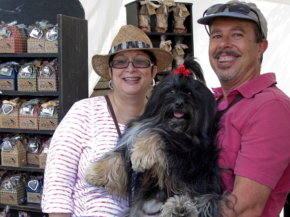 Even Josie enjoyed the craft fair, along with lots of other dogs that she met Jul 2, 2011 12:02 PM : David Zeleznik, Josie, Maine 2011, Maxine Klein