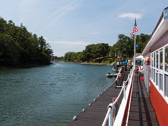 View down Chauncey Creek Sep 4, 2015 12:43 PM