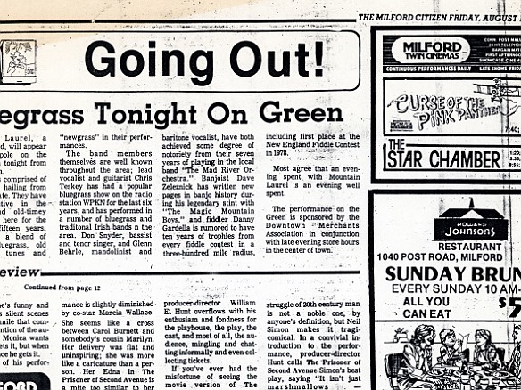 Mountain Laurel - Milford Citizen 1983-08-12