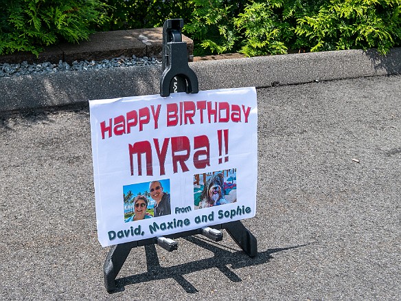 Myra84thBirthday-006 I didn't want to press my luck with the generous exception they were making for us, so I went alone. Max and Sophie had to give their birthday wishes via the...
