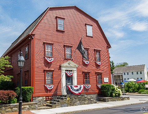 Newport2019-006 The White Horse Tavern, built as a residence in 1652 and converted to a tavern in 1673, is recognized as the oldest operating restaurant in the US and the 10th...