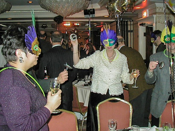 New Year 2002-005 Max, Kathleen Rugens, and Dave Gladstone