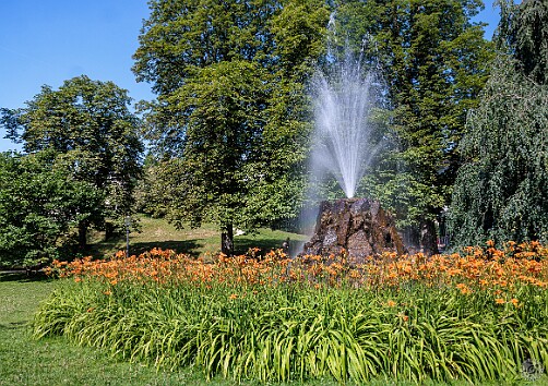 BadenBaden2025-008 The Sintersteinbrunnen, literally the 