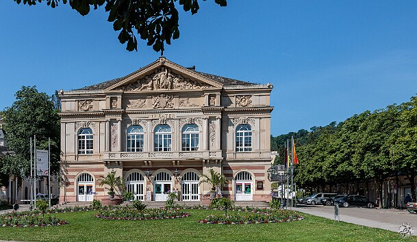BadenBaden2025-013 The Theater Baden-Baden is the city's main performing arts venue