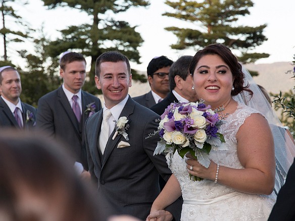 Steve and Sarah, the newlyweds! Sep 26, 2015 6:11 PM : Russ Rubinow, Sarah Strasser, Steve Shapiro