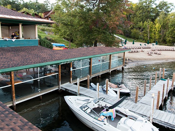 The open-air bar of The Boathouse Sep 26, 2015 6:20 PM