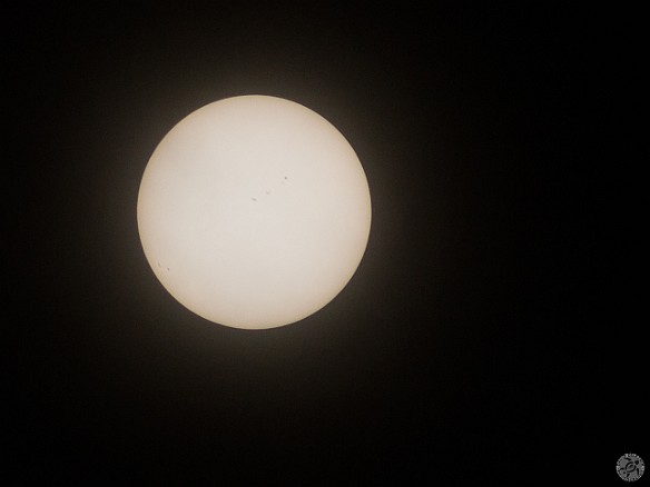 Solar Eclipse 2017-014 In the morning, I practiced with my camera, telephoto, and solar filter in the driveway before we headed over to the observatory at Wesleyan