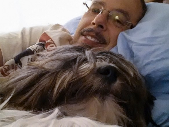 Daddy Schluffy Time-004 Nap-time selfie with daddy