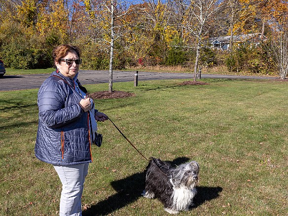 BlessingOfTheAnimals2022-002 A beautiful Fall Sunday afternoon for Rabbi Bellows and Cantor Belinda to bless the animals with song, a little dance, and lots of praise 🙏💕