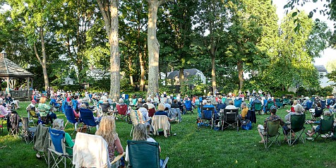 SeanNelsonNewLondonBigBand-20210731-003 A picture-perfect evening to sit out in the town park, pack and have a picnic dinner with friends, partake of adult beverages, and enjoy the sounds of Sean...