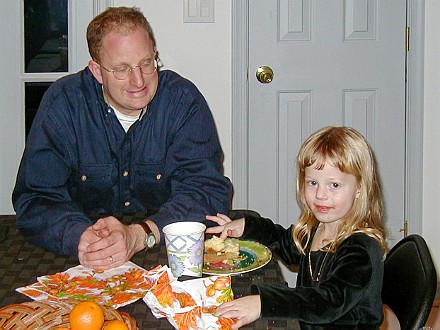 Thanksgiving2000-009 Michael and Sidney Beson