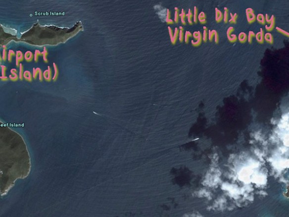 Our flight from Puerto Rico lands at the Tortola airport. Then we have to take a ferry supplied by the resort directly to Little Dix Bay on Virgin Gorda. Feb 25, 2007 10:31 AM : BVI, Virgin Gorda 2007-02