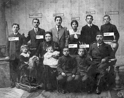 Zeleznik Family circa 1907 My paternal great grandparents, Samual and Mala Zeleznik's family circa 1907 showing my grandfather Joe Zeleznik and his siblings