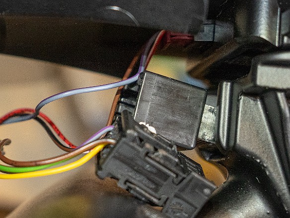 Valentine1-006 Squeeze the top and bottom of the molex connector to disengage its latches and then wiggle it free from the socket. The female socket will pull out a short...